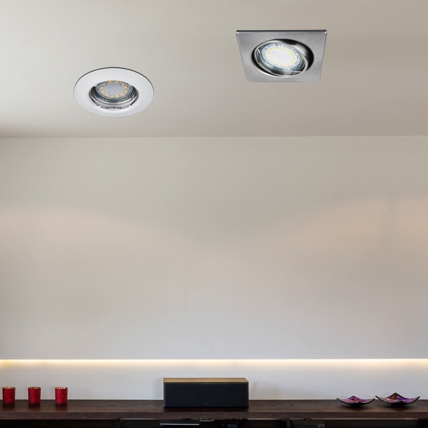 Rabalux - SET 3x LED-Einbauleuchte 3xGU10/3W/230V IP40