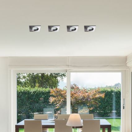 Rabalux - 3er-Set LED-Badezimmer-Einbauleuchten, je 1xGU10/3W/230V, IP44