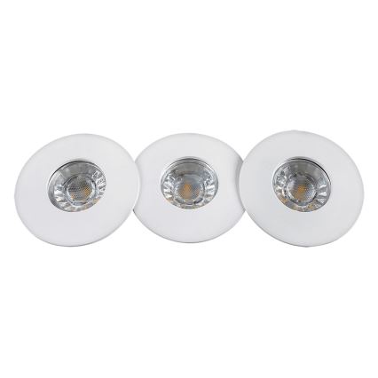 Rabalux 1078 - SET 3xLED Bad-Deckenleuchte  RANDY 3xLED/4W/230V