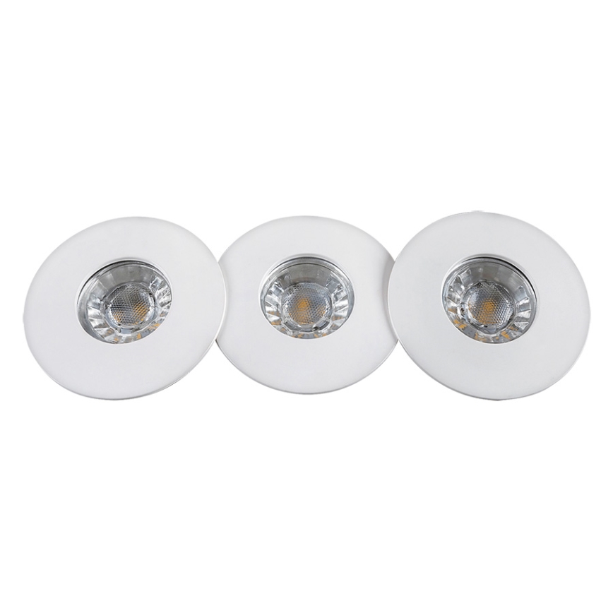 Rabalux 1078 - SET 3xLED Bad-Deckenleuchte  RANDY 3xLED/4W/230V