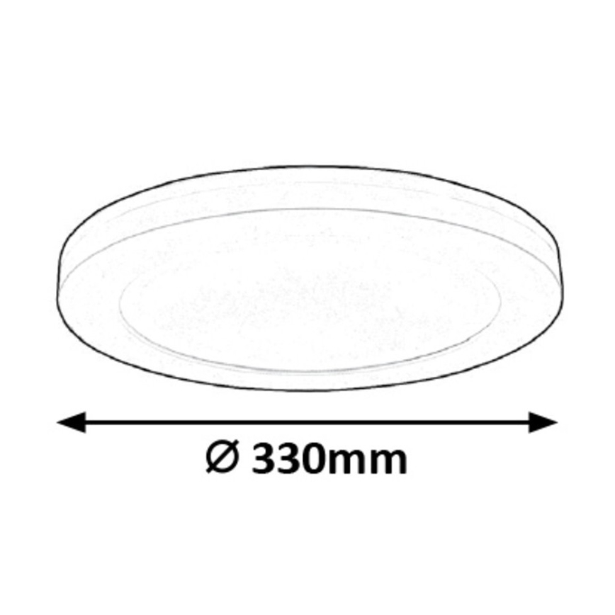 Rabalux - LED-Deckenleuchte mit Sensor LED/30W/230V 33 cm