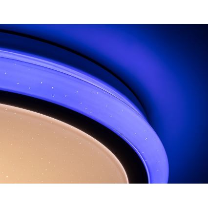 Rabalux - dimmbare LED-Deckenleuchte mit Fernbedienung RGB LED/32W/230V Ø 40 cm