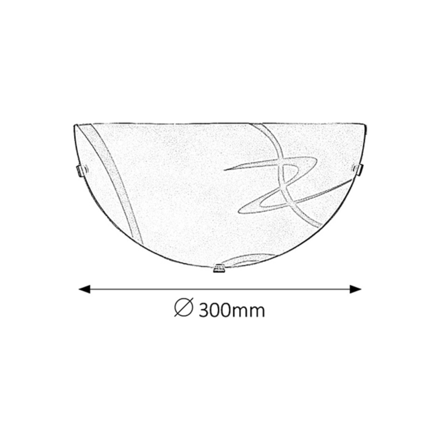 Rabalux - Wandleuchte 1xE27/60W/230V