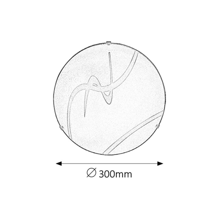 Rabalux - Deckenleuchte 1xE27/60W/230V