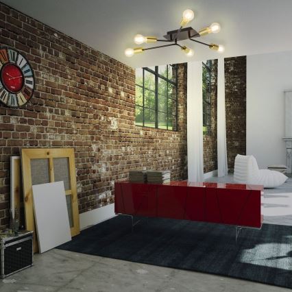 Rabalux 2103 - Decken-Kronleuchter LANNY 6xE27/15W/230V