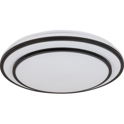 Rabalux - Dimmbare LED-Deckenleuchte LED/40W/230V 3000-6500K schwarz Ø 49 cm + Fernbedienung