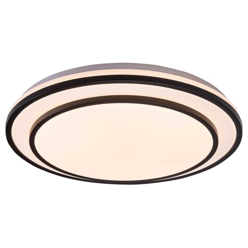 Rabalux - Dimmbare LED-Deckenleuchte LED/40W/230V 3000-6500K schwarz Ø 49 cm + Fernbedienung
