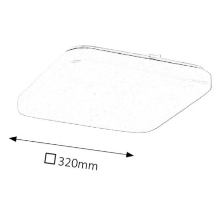 Rabalux - LED-Deckenleuchte 1xLED/32W/230V 32x32 cm