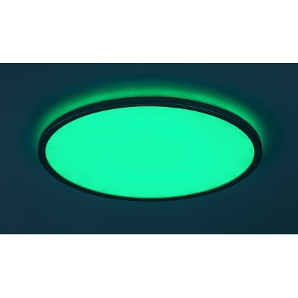 Rabalux - Dimmbare LED-RGB-Deckenleuchte LED/22W/230V Wi-Fi + Fernbedienung