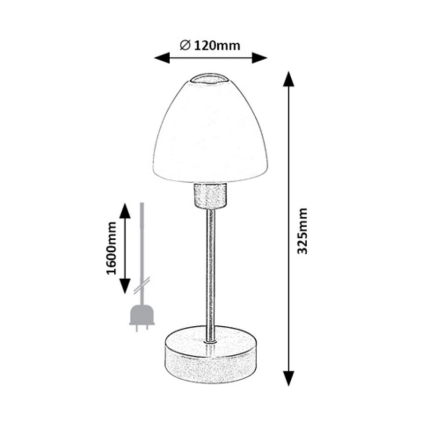 Rabalux - dimmbare Schreibtischlampe 1xE14/40W/230V chrom matt