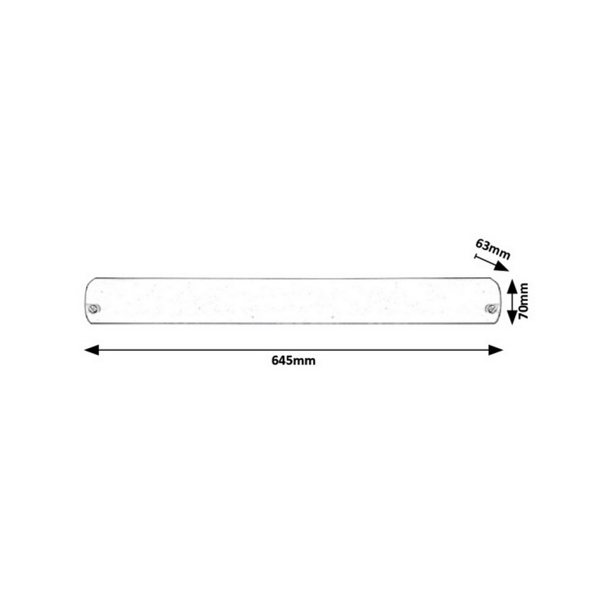 Rabalux - LED Küchenleuchte LED/14,5W/230V
