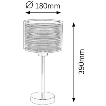 Rabalux - Tischlampe E27/60W