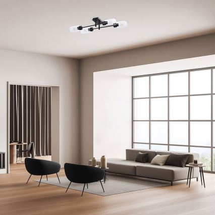 Rabalux - Aufgesetzte Deckenleuchte 4xE27/40W/230V 21,5x82 cm