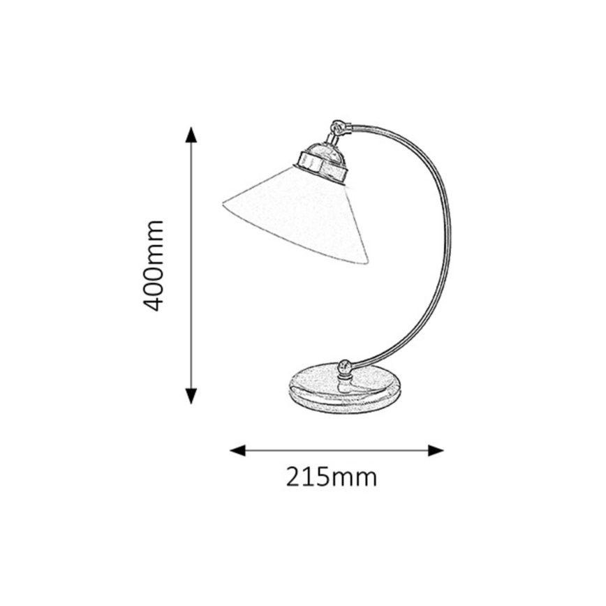 Rabalux - Tischlampe 1xE27/60W/230V