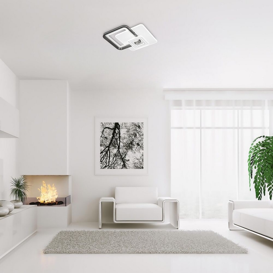 Rabalux - Dimmbarer LED-Aufbaukronleuchter LED/48W/230V 3000K/4000K/6000K + FB
