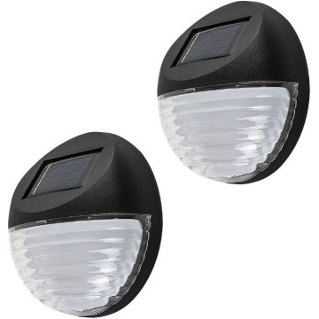 Rabalux - 2er-Set LED-Solar-Wandleuchte LED/0,06W/1,2V 300 mAh IP44