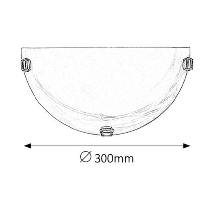 Rabalux - Wandleuchte 1xE27/60W/230V Alabasterglas