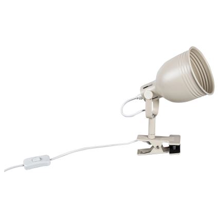 Rabalux - Lampe mit Clip 1xE14/25W/230V beige