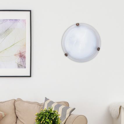 Rabalux - Deckenleuchte 1xE27/60W/230V Alabasterglas