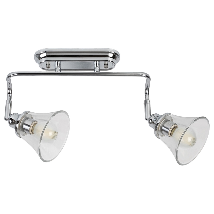 Rabalux - Badezimmer-Einbaustrahler 2xE14/40W/230V IP44