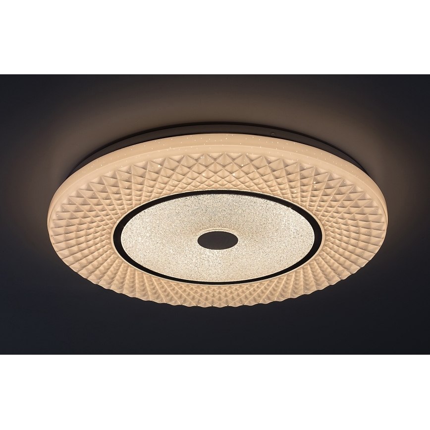 Rabalux - Dimmbare LED-Deckenleuchte LED/72W/230V 3000-6500K + Fernbedienung Ø 48 cm