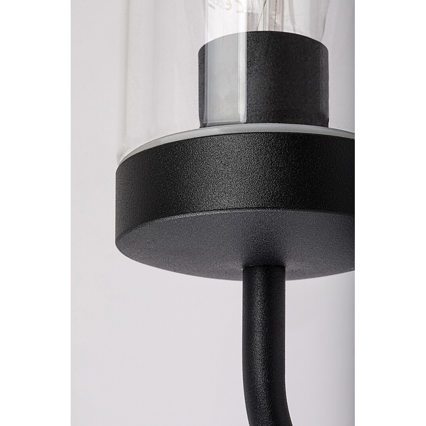 Rabalux - Badezimmerwandleuchte 1xE27/60W/230V IP44 schwarz