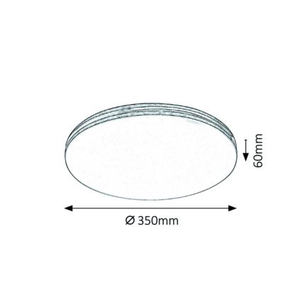 Rabalux - LED Deckenleuchte LED/18W/230V