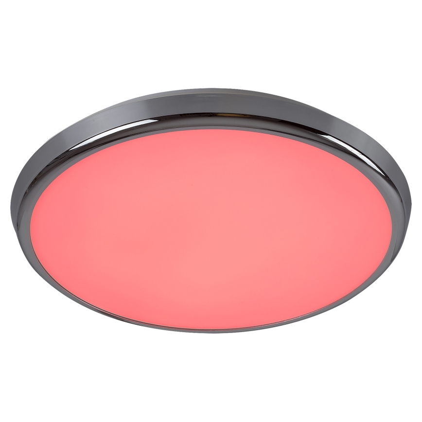 Rabalux - Dimmbare LED-RGB-Deckenleuchte für das Badezimmer LED/18W/230V d 30 cm 3000-6500K IP44 + Fernbedienung