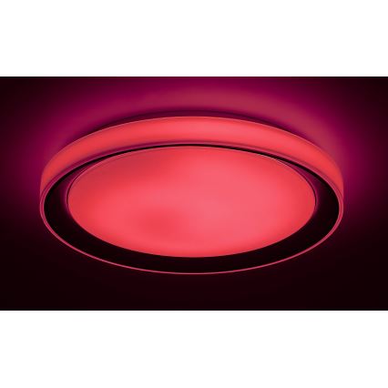 Rabalux - Dimmbare LED-RGB-Deckenleuchte LED/40W/230V Wi-Fi 2700-6500K + Fernbedienung
