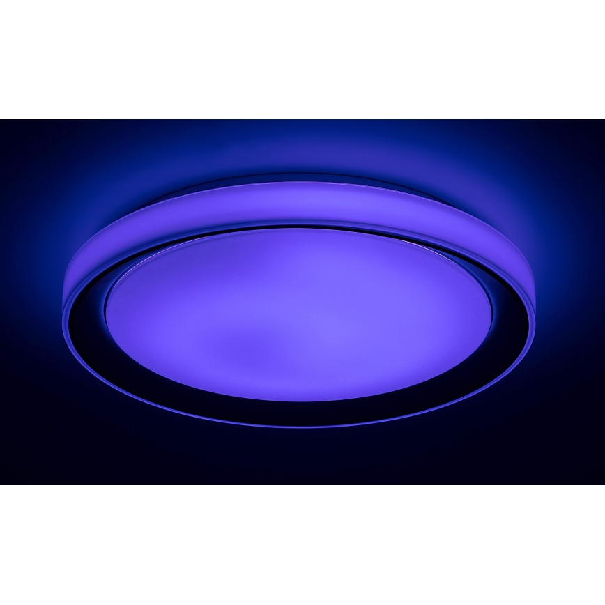 Rabalux - Dimmbare LED-RGB-Deckenleuchte LED/40W/230V Wi-Fi 2700-6500K + Fernbedienung