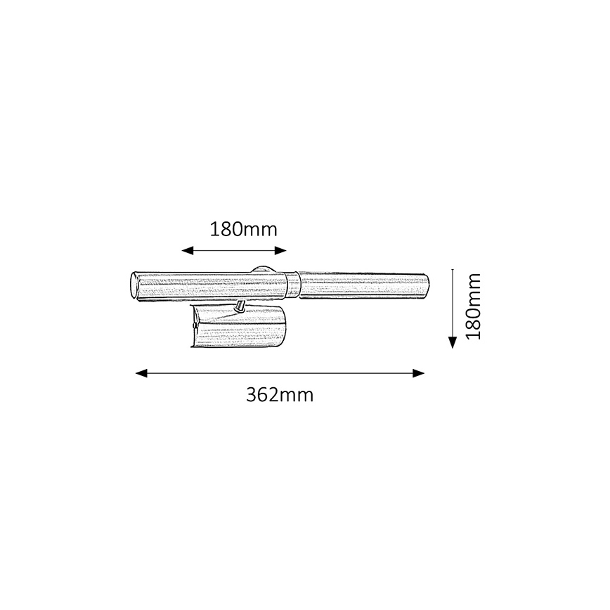 Rabalux - Bilderlicht 2xE14/40W/230V