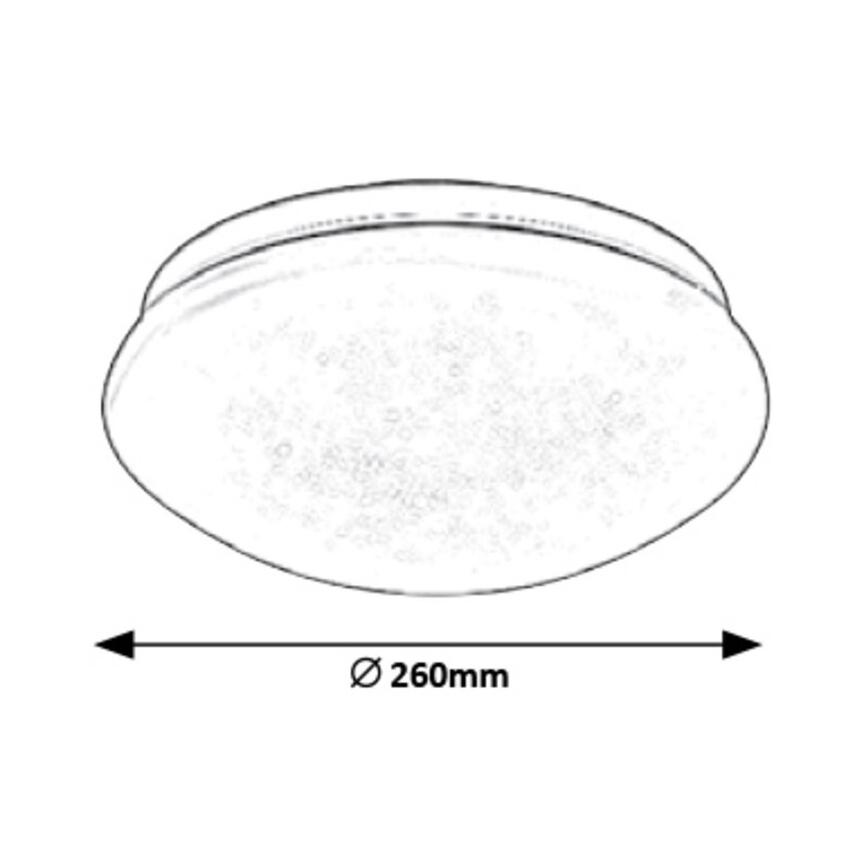 Rabalux - LED-Deckenleuchte LED/12W/230V d 26 cm