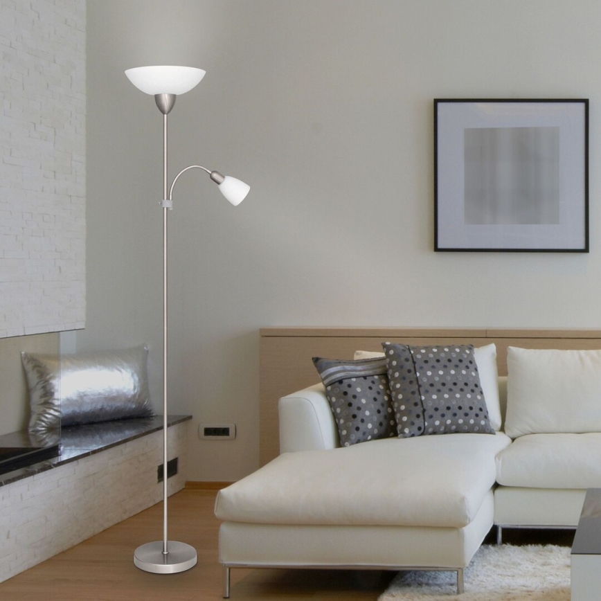 Rabalux - Stehlampe 1xE27/60W+E14/40W