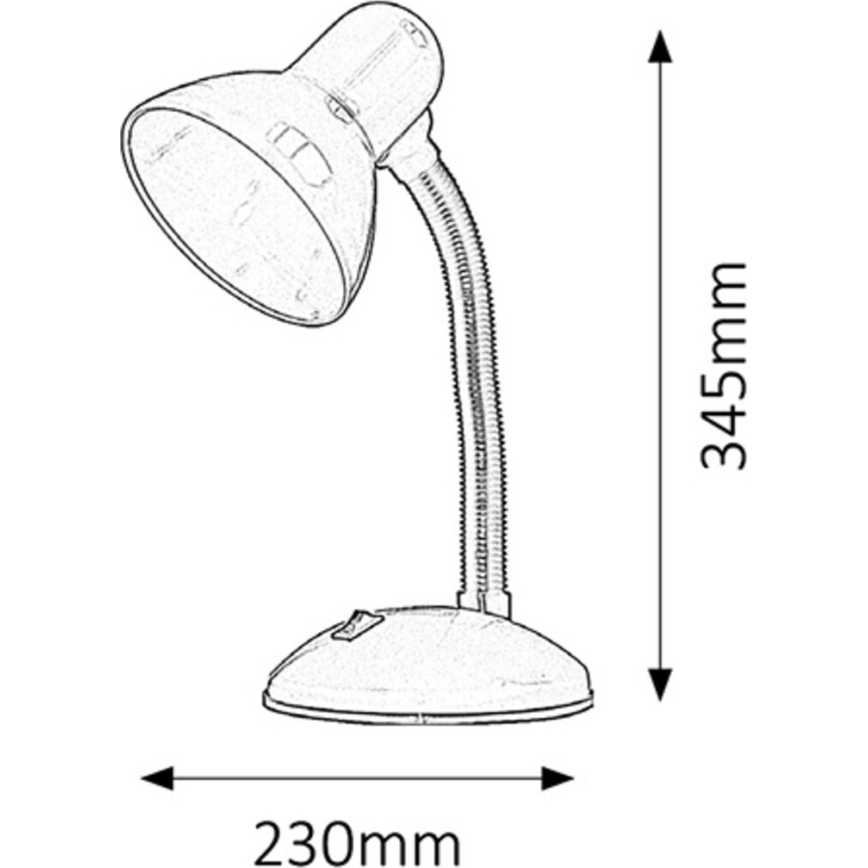 Rabalux - Stehlampe 1xE27/40W/230V