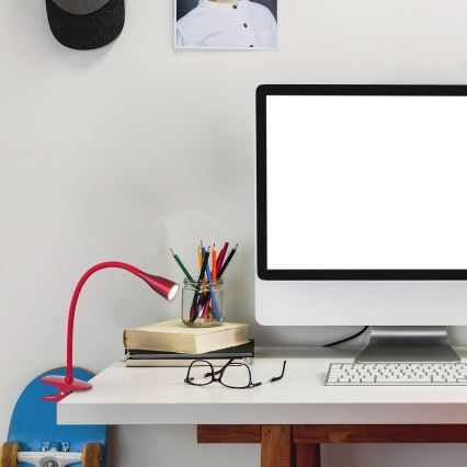 Rabalux 4198 - LED Tischlampe mit Clip JEFF 1xLED/4,5W/230V