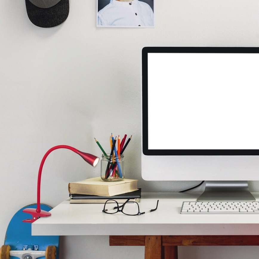 Rabalux 4198 - LED Tischlampe mit Clip JEFF 1xLED/4,5W/230V