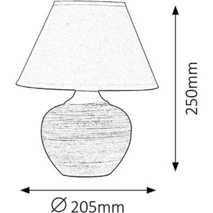 Rabalux - Tischlampe E14/40W