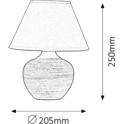 Rabalux - Tischlampe E14/40W