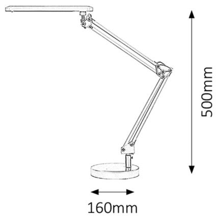 Rabalux - LED Tischlampe LED/5,6W/230V