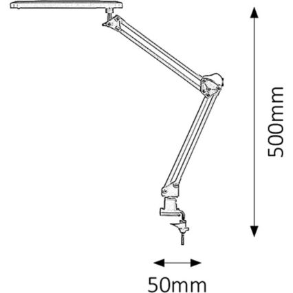 Rabalux - LED Tischlampe LED/5,6W/230V