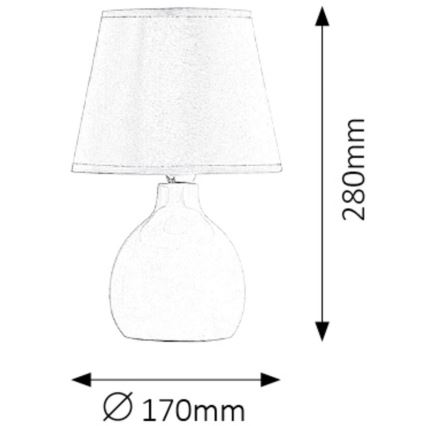 Rabalux - Tischlampe 1xE14/40W/230V