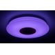 Rabalux - Dimmbare LED-RGB-Deckenbeleuchtung 1xLED RGB/24W/230V + Fernbedienung