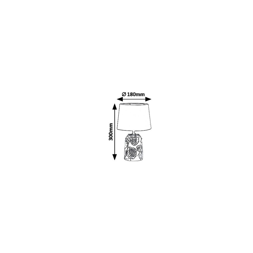 Rabalux 4549 - Tischlampe SONAL 1xE14/40W/230V
