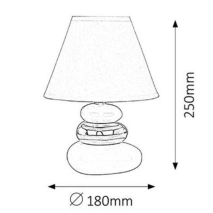 Rabalux - Tischlampe 1xE14/40W/230V