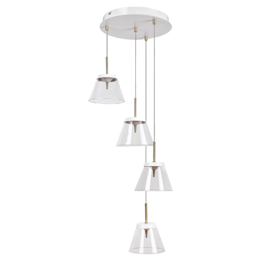 Rabalux - LED-Hängeleuchte an Schnur AVIANA 4xLED/6W/230V