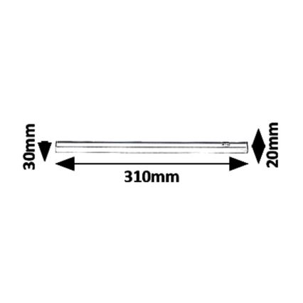 LED Deckeneinbauleuchte LED/4W/230V