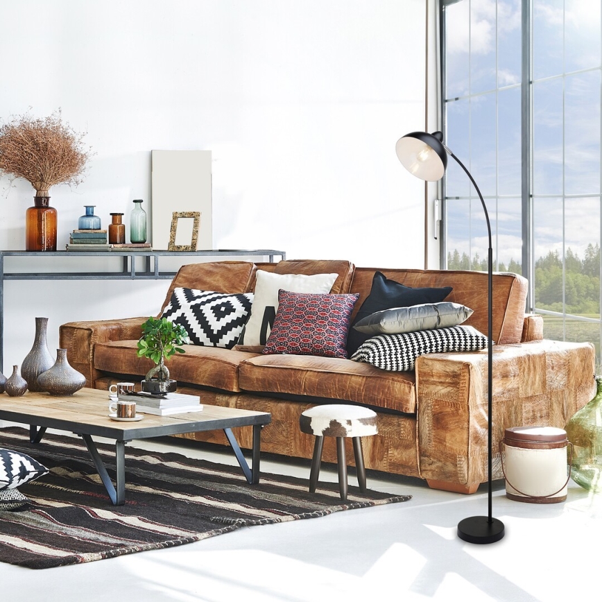 Rabalux - Stehlampe 1xE27/40W/230V schwarz