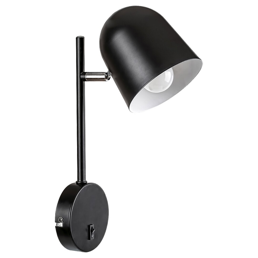Rabalux - Wandleuchte EGON 1xE14/40W/230V schwarz