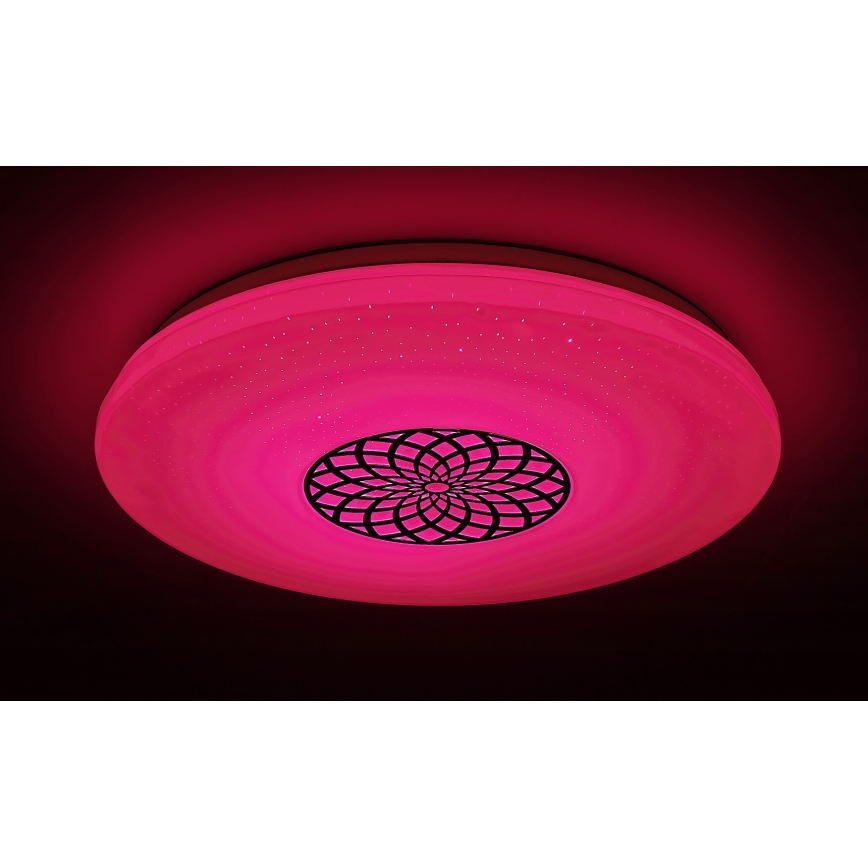 Rabalux - Dimmbare LED-RGB-Deckenleuchte LED/24W/230V Wi-Fi 3000-6500K d 39,5 cm + Fernbedienung