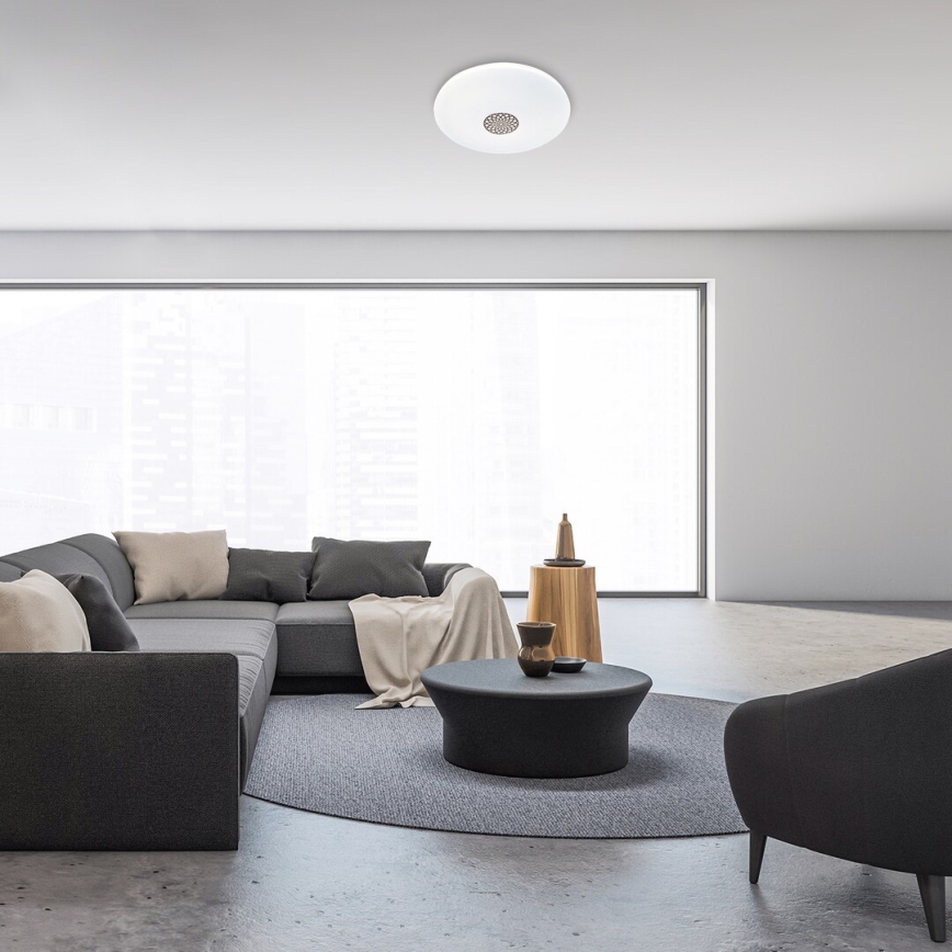 Rabalux - Dimmbare LED-RGB-Deckenleuchte LED/40W/230V Wi-Fi 3000-6500K d 60 cm + Fernbedienung